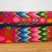 Vintage Guatemalan Hand Woven Red Wallet
