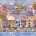 Original Watercolor Painting. Small Painting .OOAK.