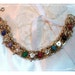 Vintage Hearts & Gemstone Link Bracelet - 1950s Multi Colored 1190ag-012312000