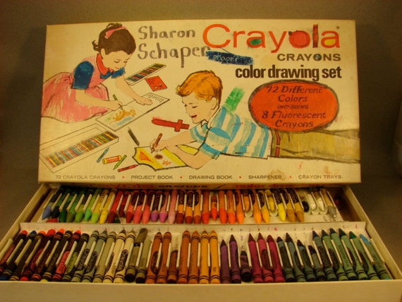 book drawing n Crayola No. 72 Drawing Set Crayons Color