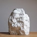 Bisque porcelain "Rock" vase by Gerold Porzellan (Bavaria)