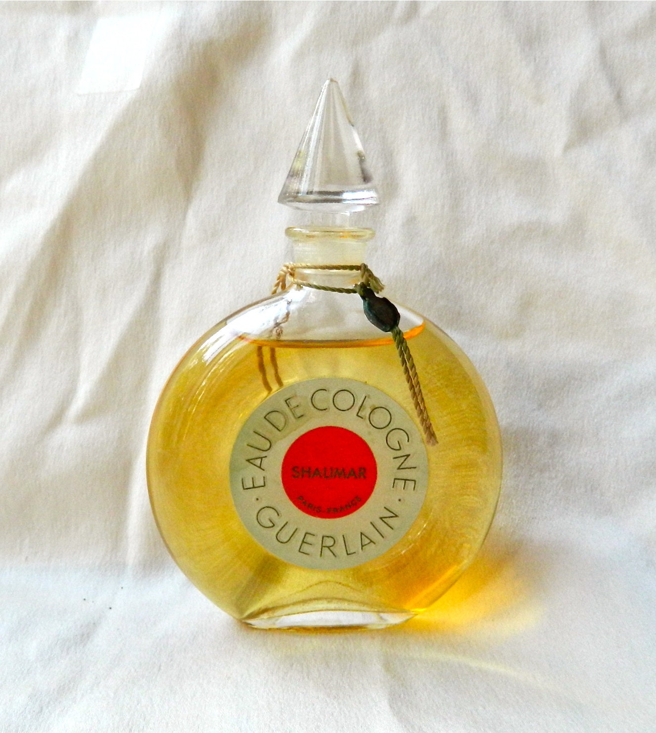 Vintage Guerlain Shalimar Perfume Eau de Cologne Crystal