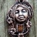 Jewelry Necklace Forest Nymph Handcrafted Clay Pendant - Pixie Woodland Fairy