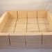 5 Lb Professionally Handcrafted Wooden Soap Mold Slab/Tray Style with Lid