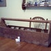 Vintage Wood Tool Box Rustic Storage