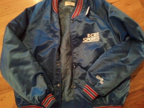 SALE: Vintage Cbs Sports MLB Jacket by 21Vintage on Etsy