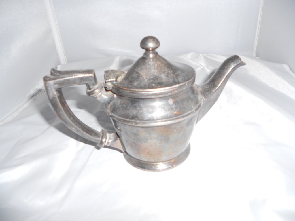 Antique international silver silver soldered 8 oz by vintagebyrudi