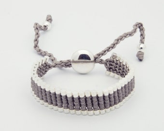 Link Friendship Bracelet - Grey Color - (One Direction)