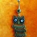 Cool Vintage Style Moving OWL Belly Button Navel Ring