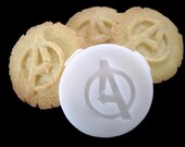 THE AVENGERS inspired COOKIE Stamp recipe and instructions - make your own Comic Cookies