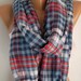 Unisex - Infinity Scarf Loop Scarf Circle Scarf It made with good quality cotton fabric - Plaid Super Loop