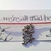 Painting the Roses Red Alice in Wonderland friendship bracelet on waxed cotton cord