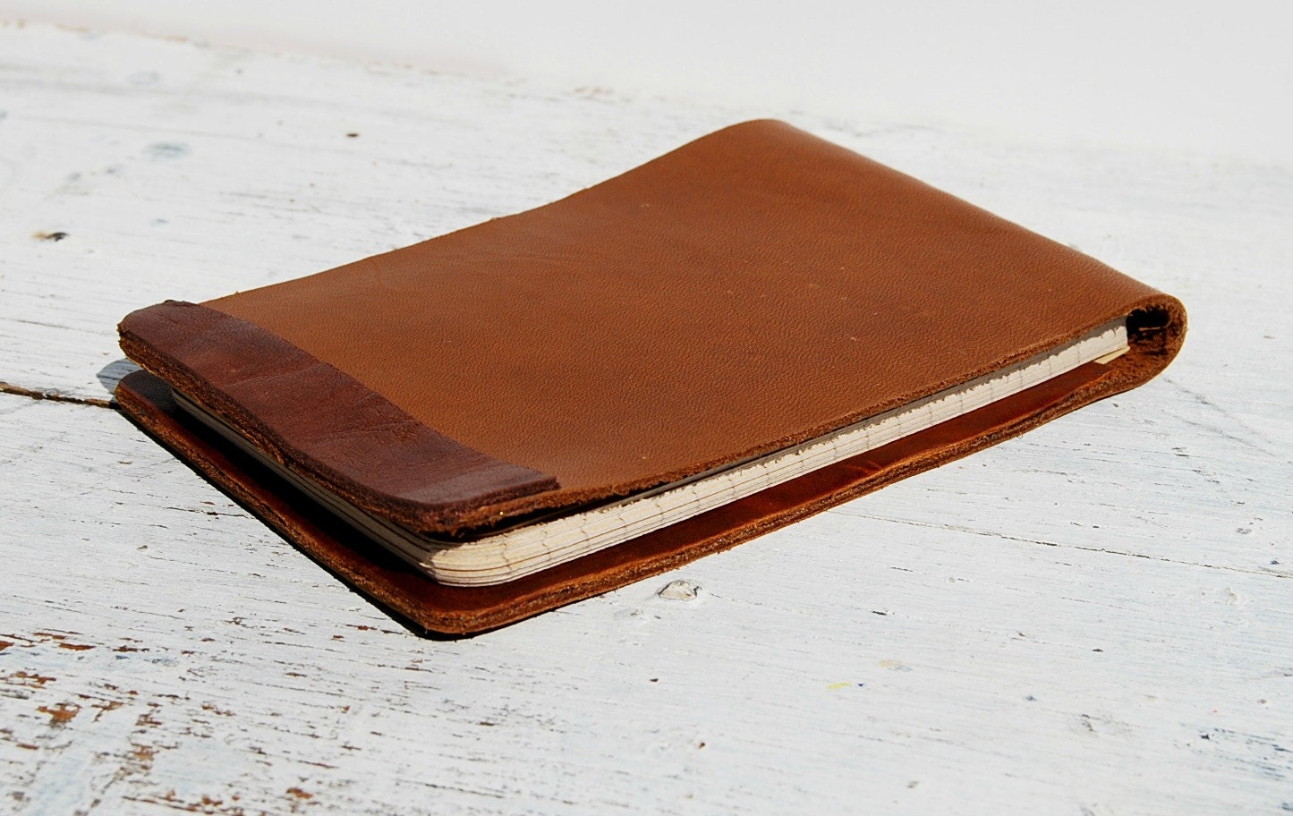 Custom Order Leather Notebook Cover Handmade Reserved for CB