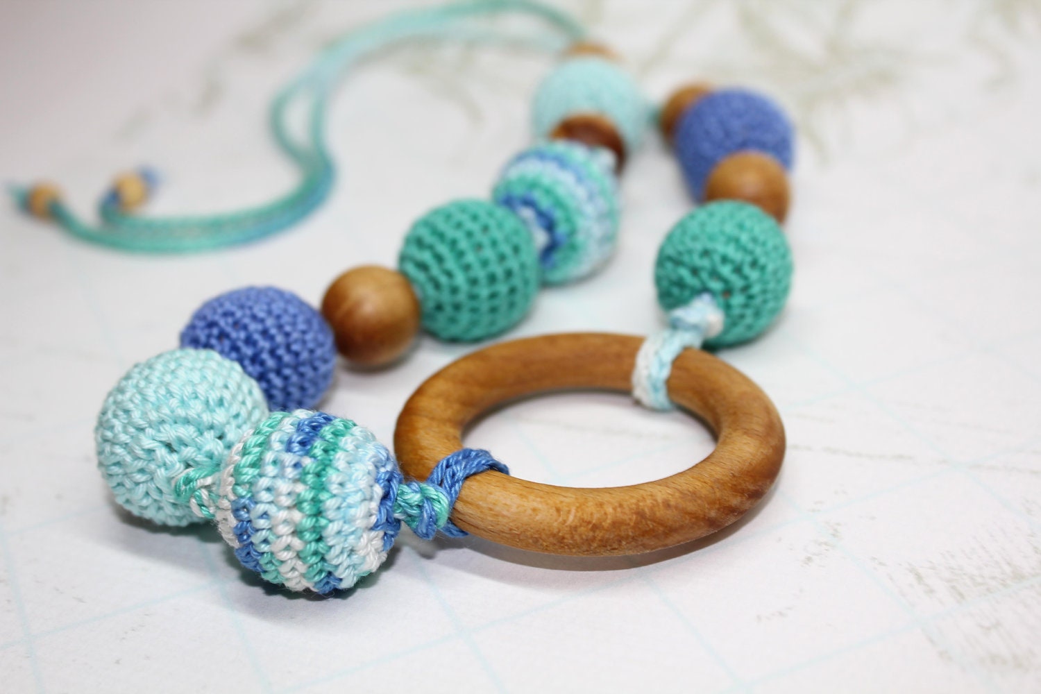 Nursing necklace for Mother and child Breastfeeding Necklace