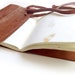 Handmade Leather Journal Diary Notebook Sketchbook Book Handmade Paper
