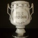 Anniversary Gift Spanish Anniversary Silver Urn Trophy Feliz Aniversario