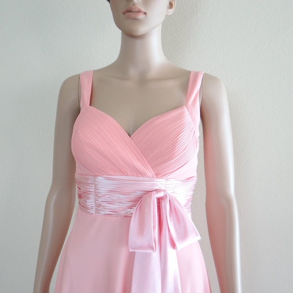 Elegant Pink Dress.Evening Dress. Party by lynamobley2012 on Etsy