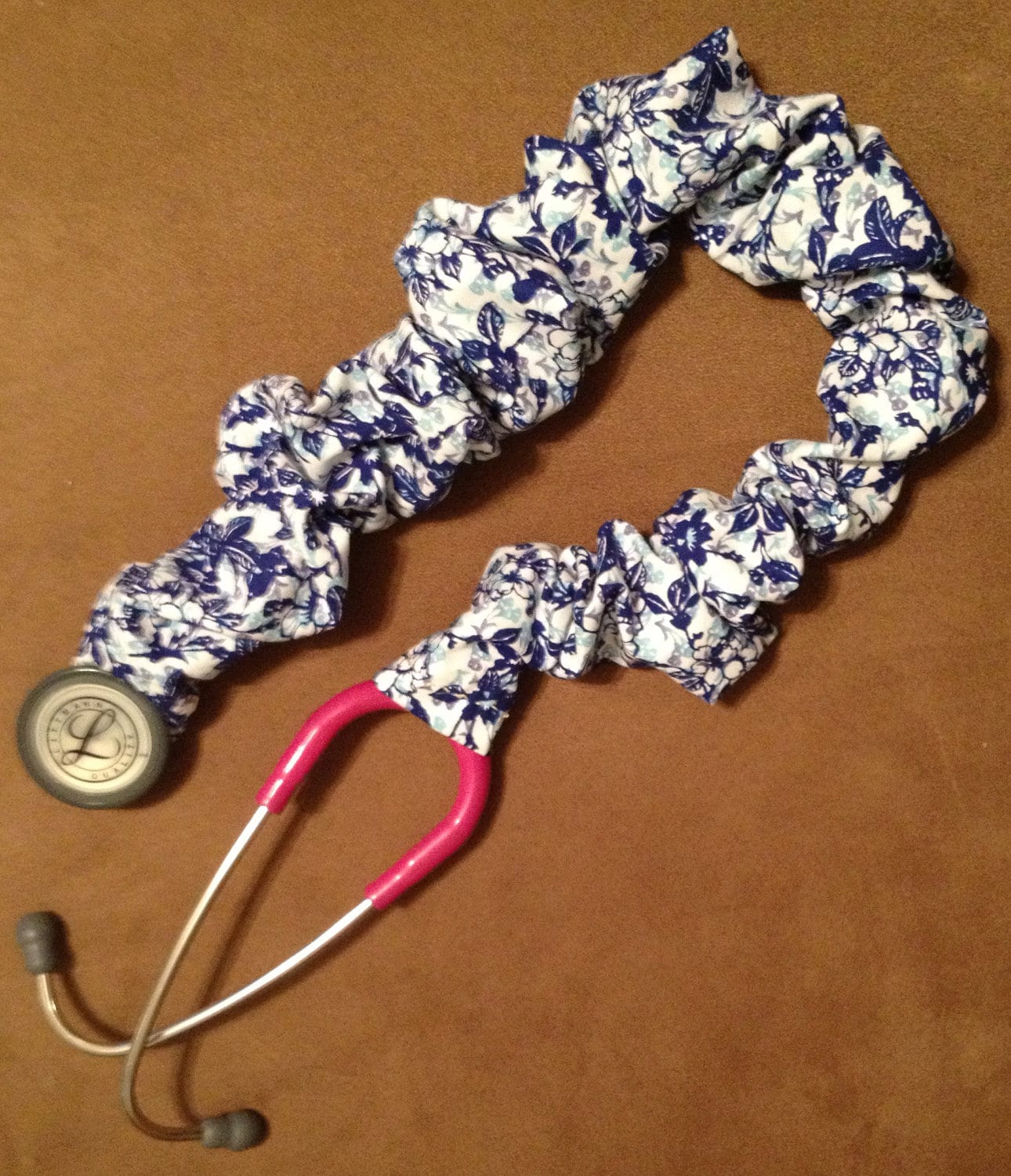 Blue Bellina Stethoscope Cover