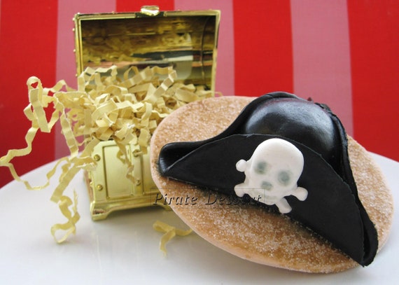 Edible Cake Topper Pirate Captain S Hat CAPTAIN JACK