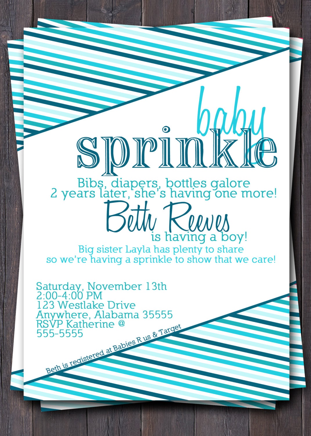 Baby Sprinkle Invitation Ideas 10