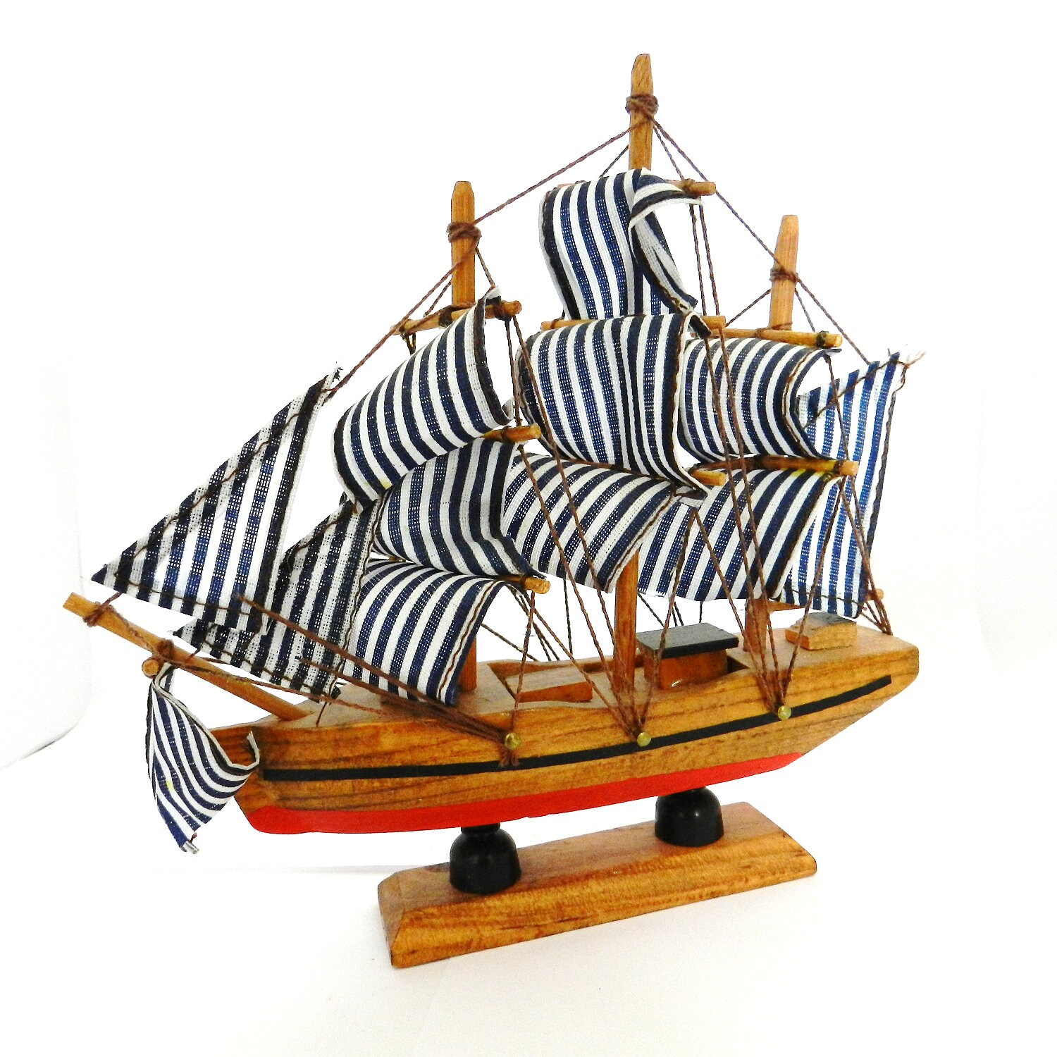 Mini Model Ship Wooden Pirate Ship
