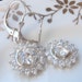 Bridal Earrings. Solid Sterling Silver Pendants & Hooks. Wedding Earrings. Diamond Look. Quality.