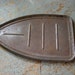 Vintage Iron Rest, Iron Plate, Tin, Old Iron Guard, "Big Value", Primitive