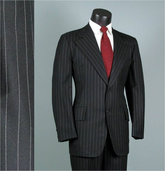 Vintage Pinstripe Suit 2