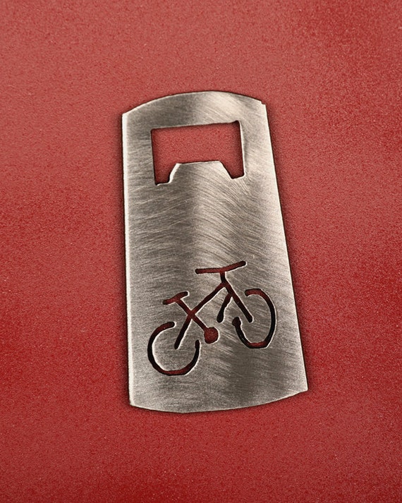 Mountain Bike Bottle Opener Bicycle bottle by ShineOnSportyGirl