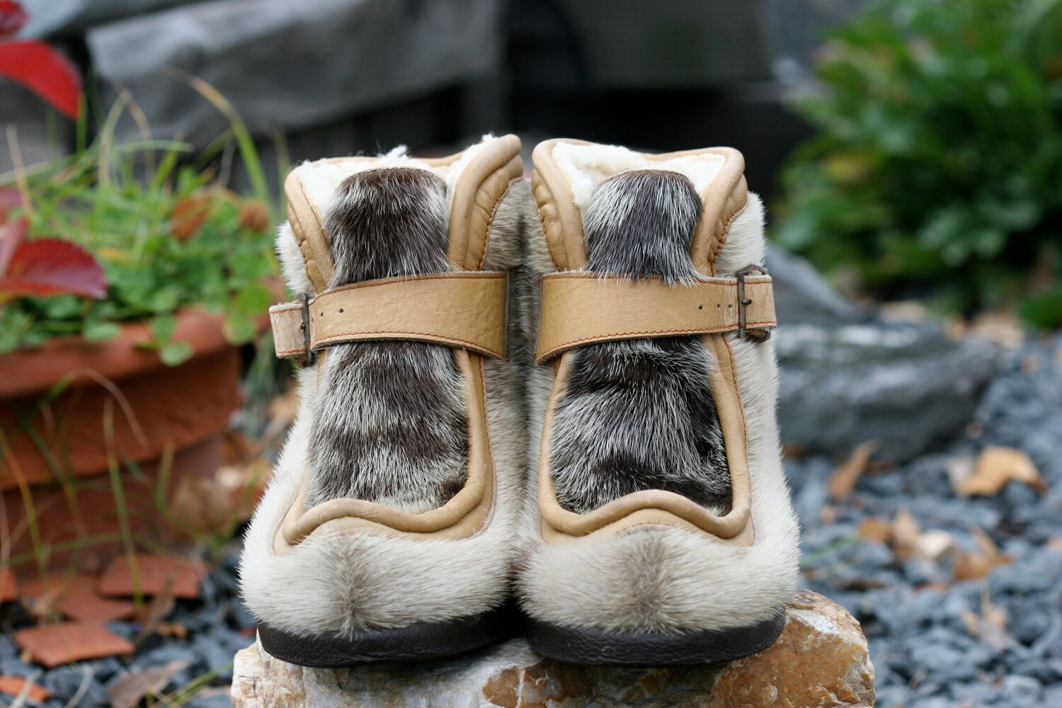 seal skin slippers