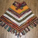 Hand Knitted Woolen Poncho