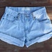 Studded High Waisted Levi's w/ Black Lace