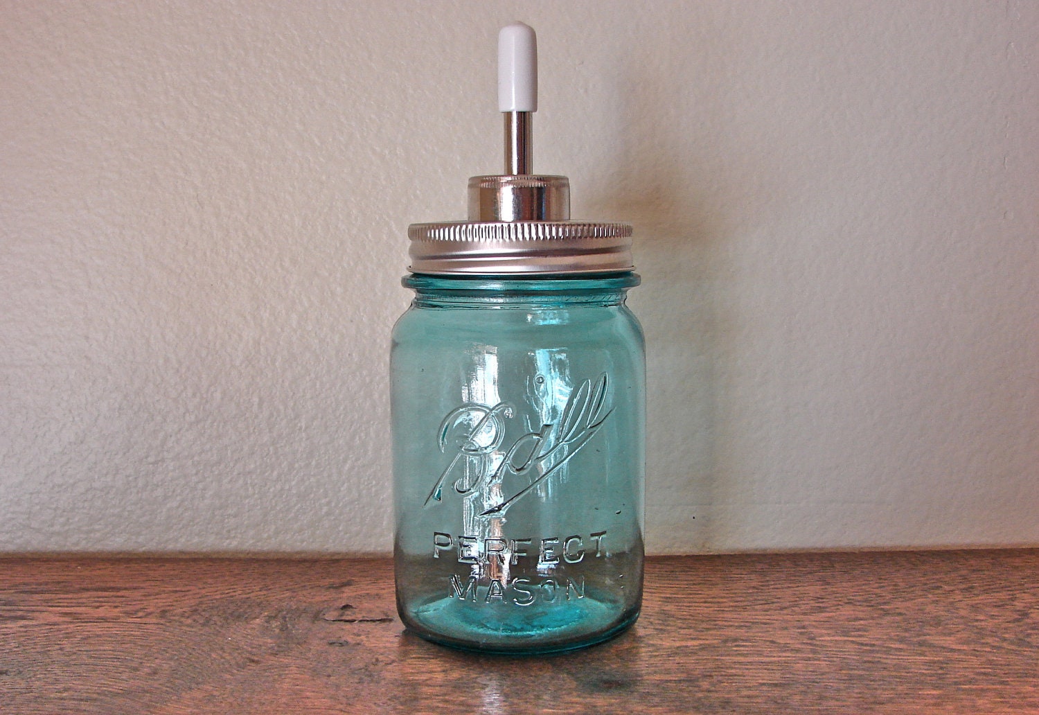 Mason Jar Drip or Pour LId For Olive Oil or Bar by glassactsupply