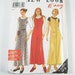 New Look Dress Pattern 6902 - Misses' Jumper Dress with Waist Pack - SZ 10/12/14/16/18/20/22