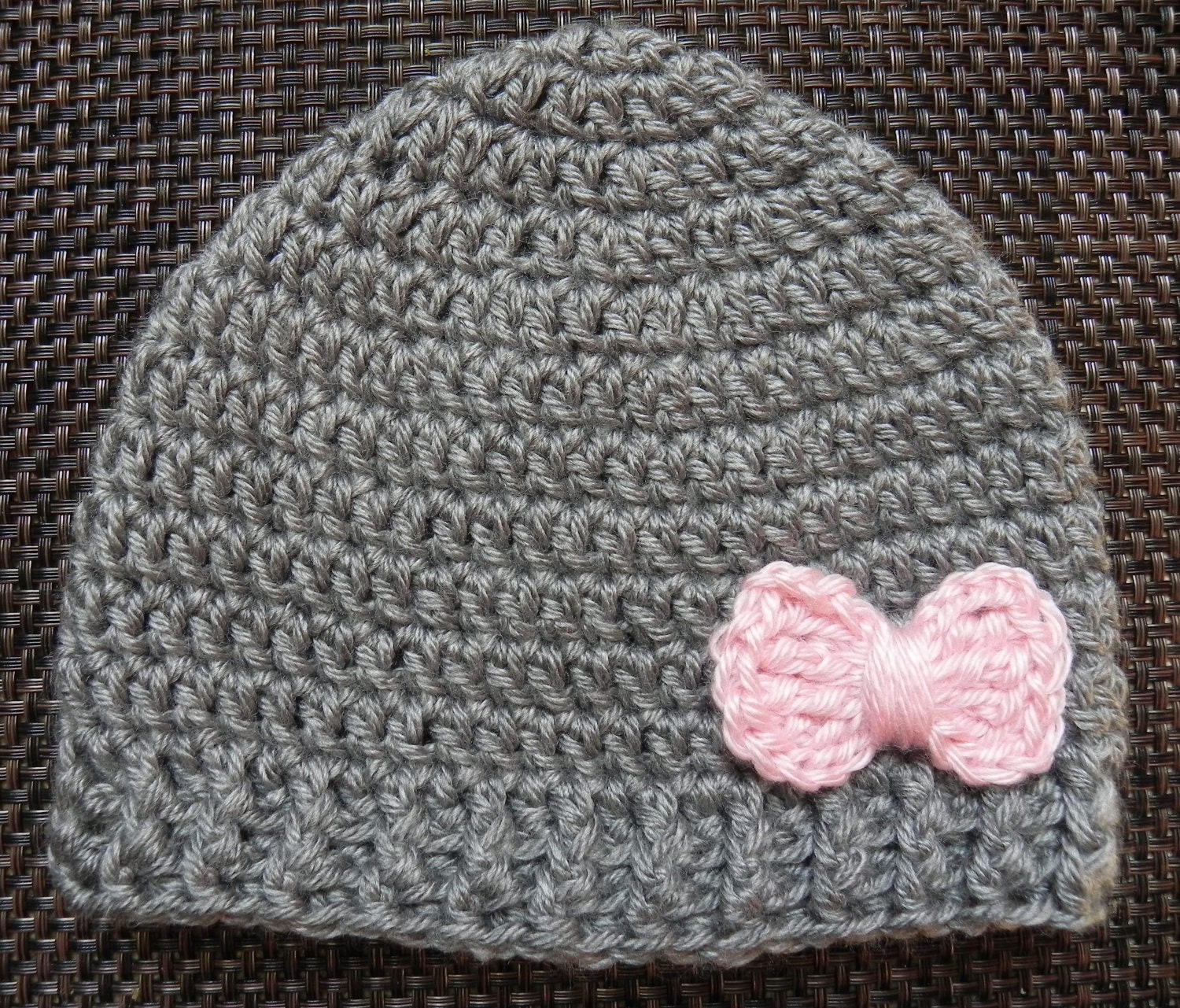 Girl beanie/ Baby Girl Hat with Bow
