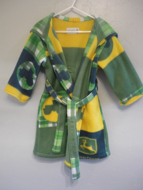John Deere Toddler Robe size 2