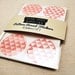 Round Labels 1.5" Pink Triangles Pattern 12ct Envelope Seals Embellishments Circle Stickers Geometric Pattern