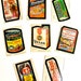 8 Topps Wacky Package Stickers from 1979