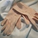 Soft Pink Vintage Gloves