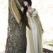 Leilatha's Ivory Gold Gown Elven