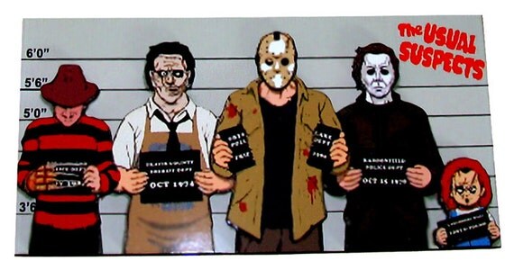 The Usual Suspects Movie Maniacs Killer by CustomCreations2U