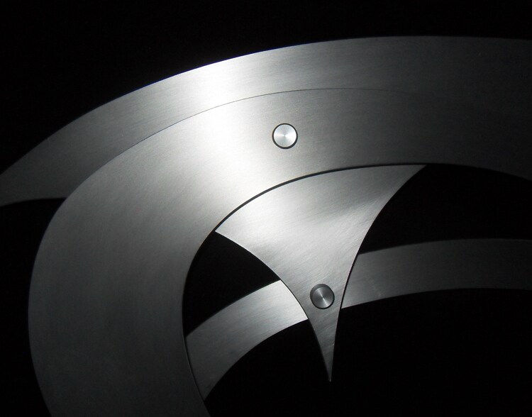 METAL WALL ART Minimalist Decor Abstract by ColdEdgeGallery