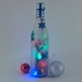 wine bottle light, snowflakes, Christmas decoration
