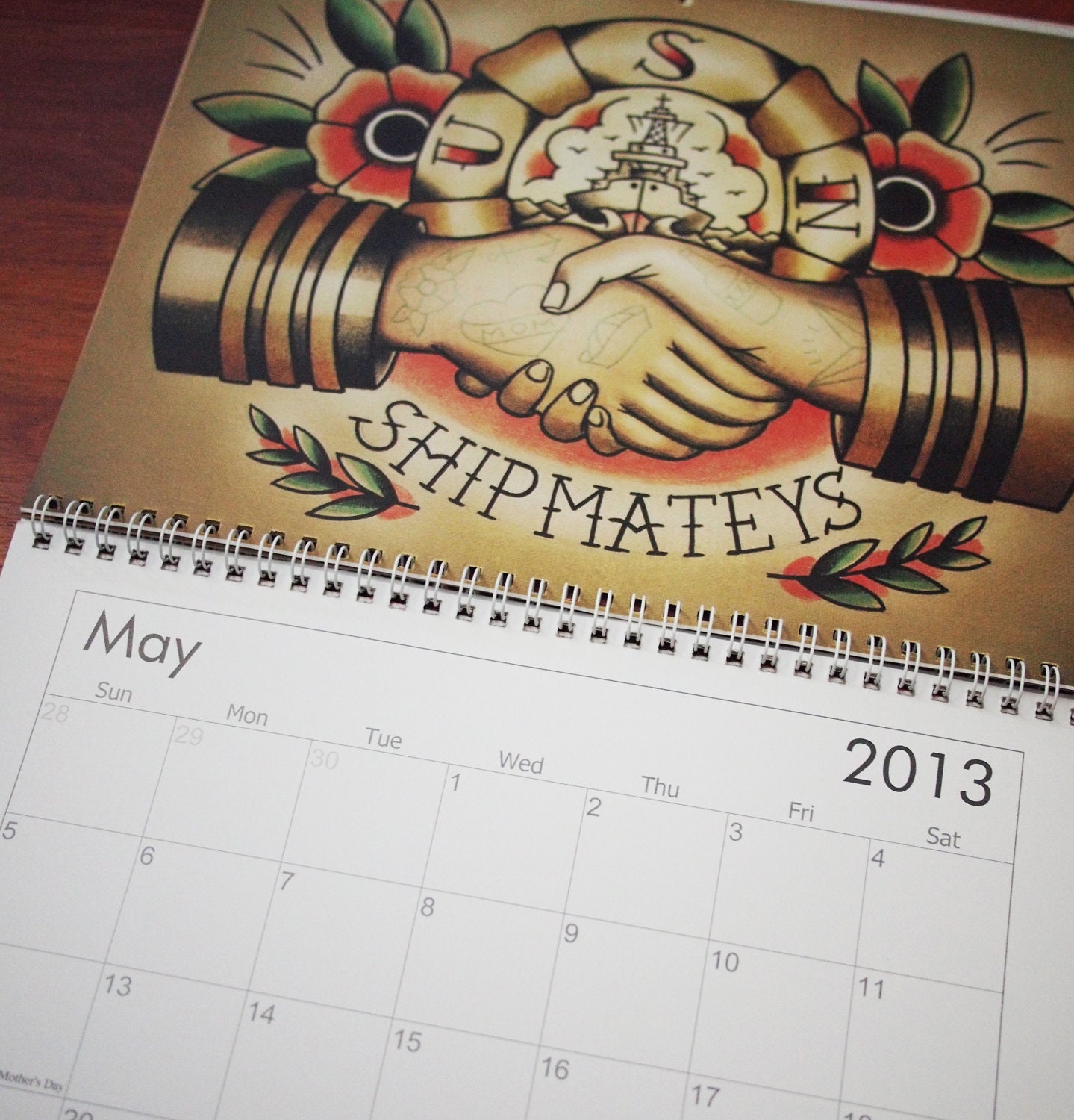 Traditional Tattoo Art Calendar 2013