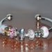 Cuff Style Charm Bracelet