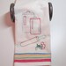 Kitchen Dish Towel Retro Embroidery Flour Sack Towels Aqua Red Kitchen Deco Canister Rolling Pin Design