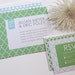 Wedding Invitations with a Modern Geometric Moroccan Pattern (Sample Set)