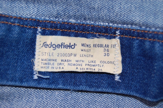 Vintage men's jeans Sedgefield blue jeans Mens