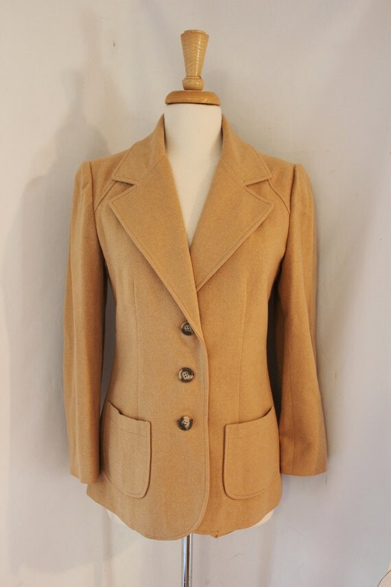 Women's Camel Hair Gino Rossi Blazer