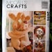 Uncut Pattern - McCalls 2656 - Stuffed 17" Hugging Bunny and Egg accessories